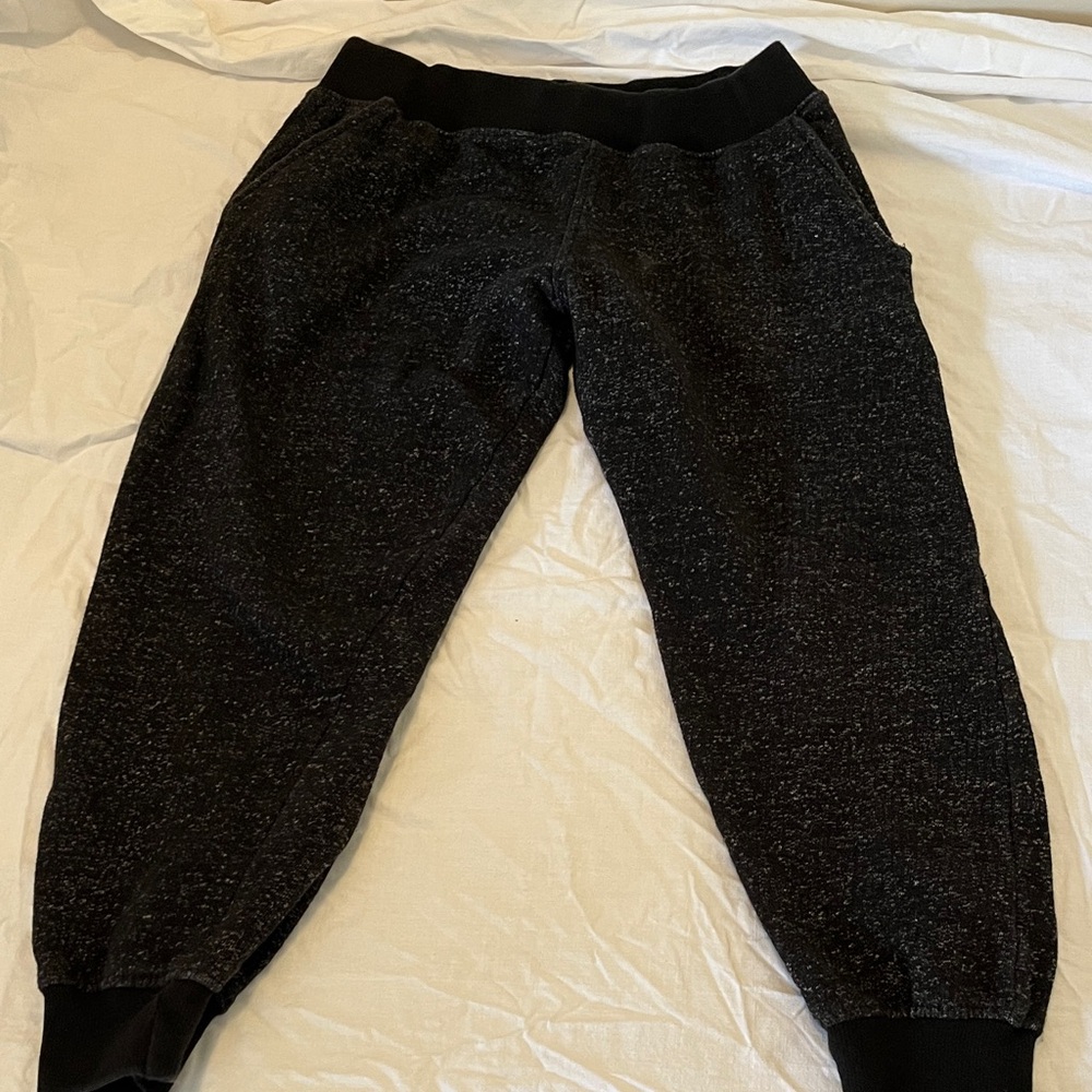 Buffalo David Bitton Kids Charcoal Joggers, size small (8)